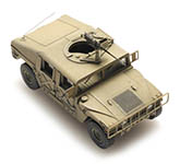 118-6870538 - H0 - US Humvee Desert .50 MG